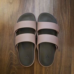 Adidas Neutral Muted Pink Slide Sandals